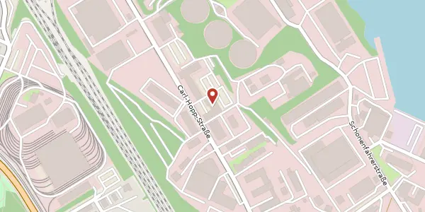 Karte der Umgebung von Carl-Hopp-Straße 4b, 18069 Rostock