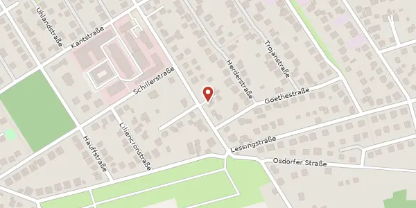 Karte der Umgebung von Hannemannstr. 60A, 14513 Teltow