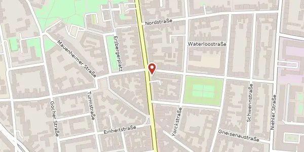 Karte der Umgebung von Neusser Str. 316, 50733 Köln