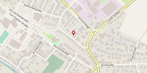 Karte der Umgebung von Forststraße 8, 73235 Weilheim