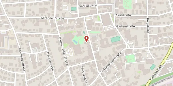 Karte der Umgebung von Johannes-Daur-Straße 10, 70825 Korntal
