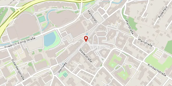 Karte der Umgebung von Rimbachstraße 2, 98527 Suhl