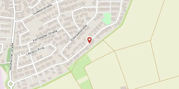 Karte der Umgebung von Stuttgarter Straße 37, 74211 Leingarten