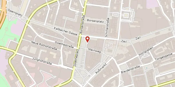 Karte der Umgebung von Rathenauplatz 2-8, 60313 Frankfurt