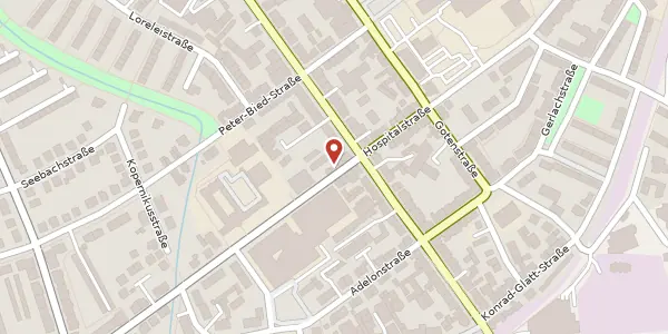 Karte der Umgebung von Gebeschusstr. 4, 65929 Frankfurt