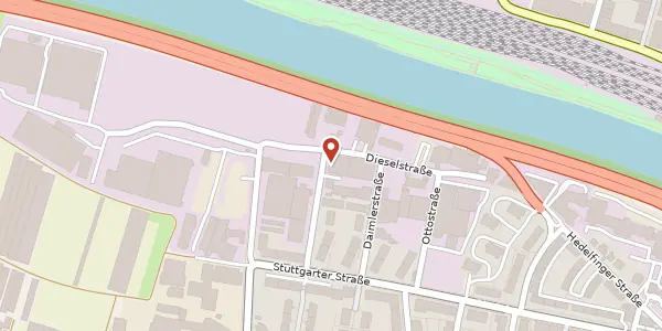 Karte der Umgebung von Boschstraße 10, 73734 Esslingen