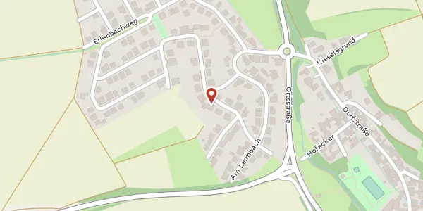 Karte der Umgebung von Stockäckerweg 11, 69234 Dielheim