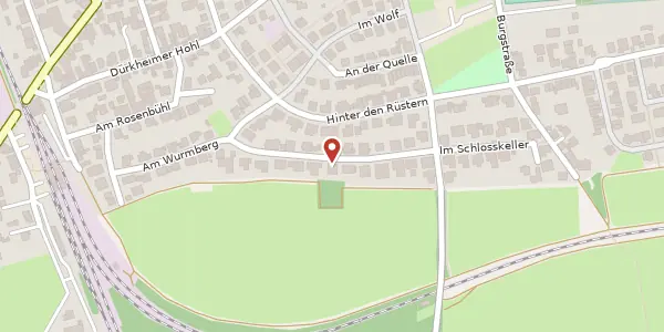 Karte der Umgebung von Am Mandelgarten 13, 67251 Freinsheim