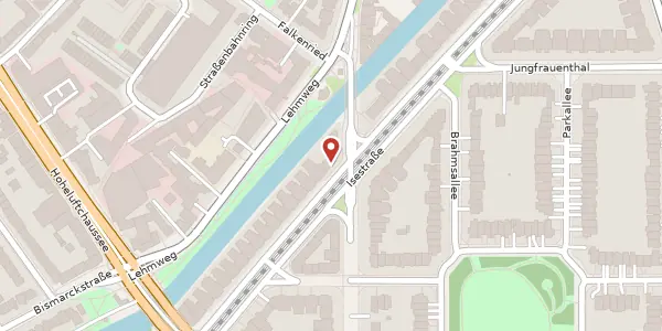 Karte der Umgebung von Isestraße 31, 20144 Hamburg