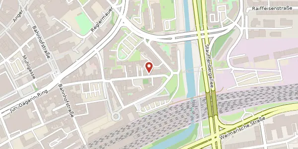 Karte der Umgebung von Schmidtstedter Straße 29, 99084 Erfurt