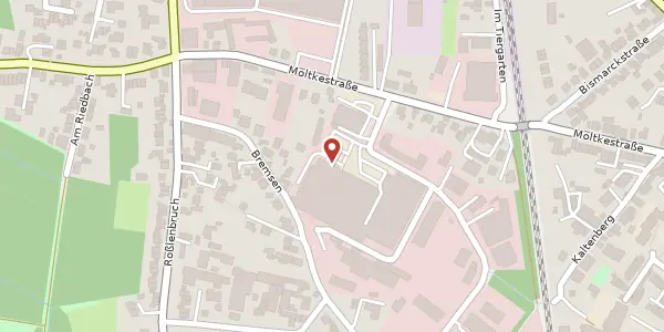Karte der Umgebung von Moltkestr. 25 / Gebäude E1, 42799 Leichlingen