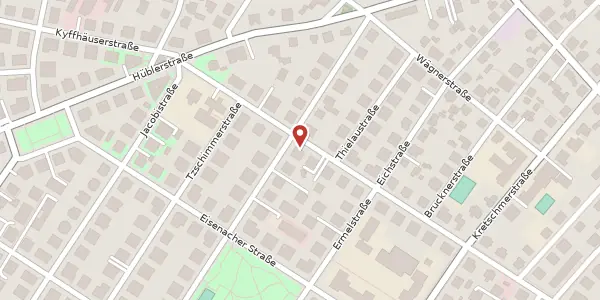 Karte der Umgebung von Niederwaldstraße 12, 01309 Dresden