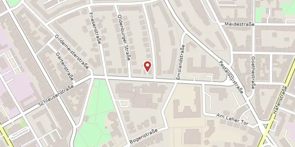 Karte der Umgebung von Wiener Str. 10, 27568 Bremerhaven