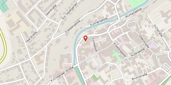 Karte der Umgebung von Hundsgasse 5, 55469 Simmern