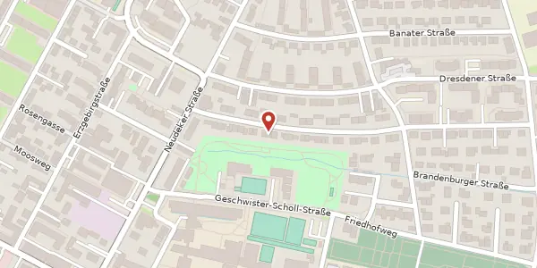 Karte der Umgebung von Oder-Neiße-Str. 16, 93073 Neutraubling