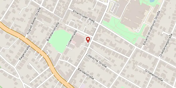 Karte der Umgebung von Teutoburger Str. 27, 33604 Bielefeld