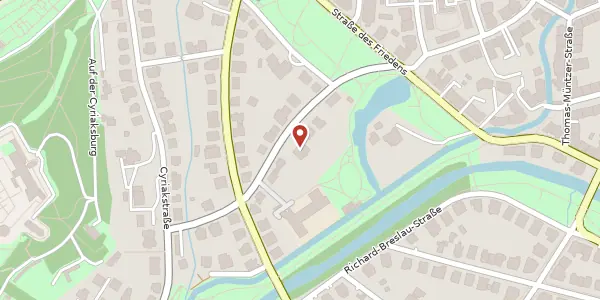 Karte der Umgebung von Espachstraße 3, 99096 Erfurt