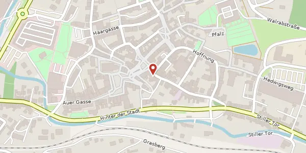 Karte der Umgebung von Stiller Gasse 2, 98574 Schmalkalden