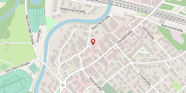 Karte der Umgebung von Nöscherstr. 10, 82140 Olching