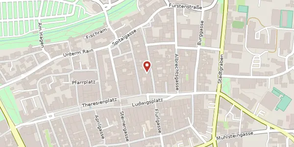 Karte der Umgebung von Fraunhoferstr. 11, 94315 Straubing