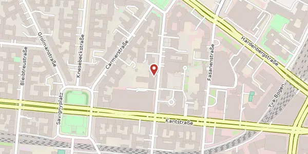 Karte der Umgebung von Uhlandstraße 7/8, 10623 Berlin