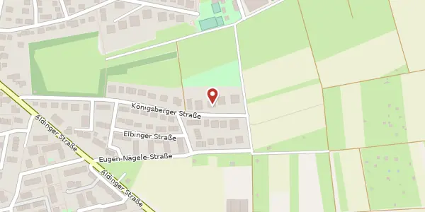 Karte der Umgebung von Königsberger Straße 49, 71638 Ludwigsburg