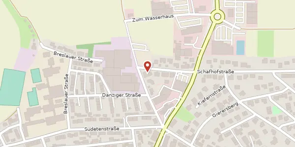 Karte der Umgebung von Tiembacherstr. 6, 90556 Cadolzburg