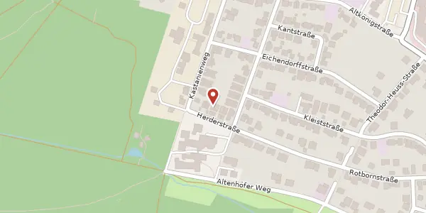 Karte der Umgebung von Herderstr. 21, 61440 Oberursel