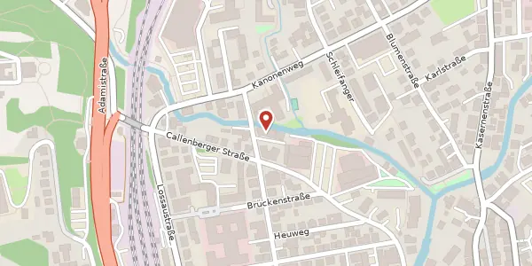 Karte der Umgebung von Raststr. 20, 96450 Coburg