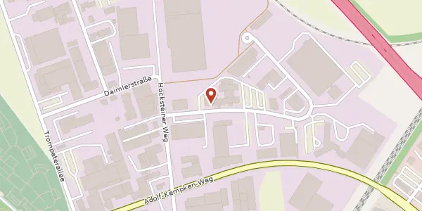 Karte der Umgebung von NobelBusinessCenter / Nobelstr. 3, 41189 Mönchengladbach