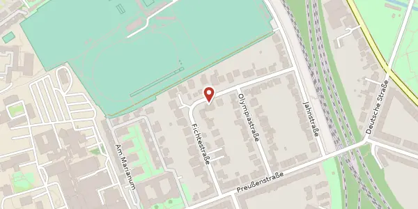 Karte der Umgebung von Fichtestr. 13a, 41464 Neuss