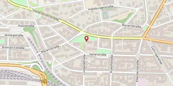 Karte der Umgebung von Philippstraße 15, 75177 Pforzheim