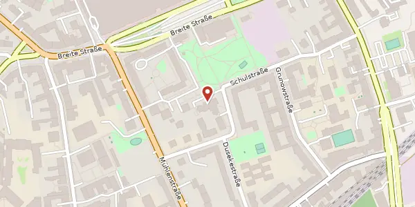 Karte der Umgebung von Dusekestraße 43, 13187 Berlin