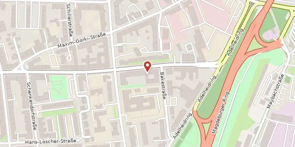 Karte der Umgebung von Gr.-Diesdorfer-Str. 246, 39108 Magdeburg