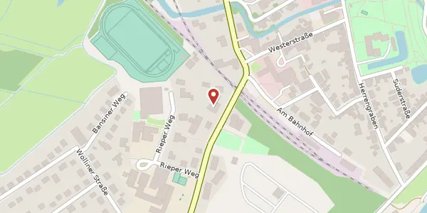 Karte der Umgebung von Badallee 4, 25832 Tönning