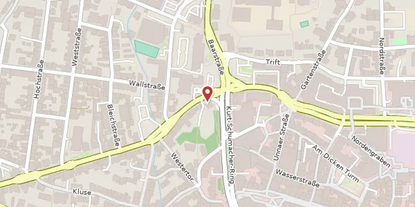 Karte der Umgebung von Hans-Böckler-Str. 7, 58638 Iserlohn