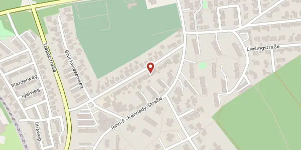 Karte der Umgebung von Birkenweg 11, 63457 Hanau