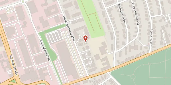 Karte der Umgebung von Hasengartenstr. 38a, 65189 Wiesbaden