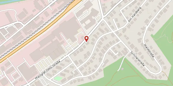 Karte der Umgebung von Pfalzgraf-Otto-Str. 81, 74821 Mosbach