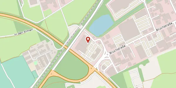 Karte der Umgebung von Bruchstraße 1d, 67098 Bad Dürkheim