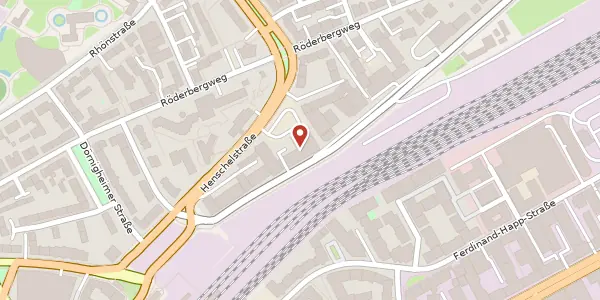 Karte der Umgebung von Ostparkstr. 11, 60314 Frankfurt