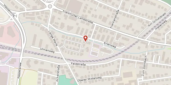 Karte der Umgebung von Im Weidengrund 22b, 61352 Bad Homburg