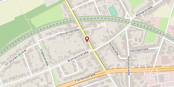 Karte der Umgebung von Süchtelner Str. 58, 41747 Viersen