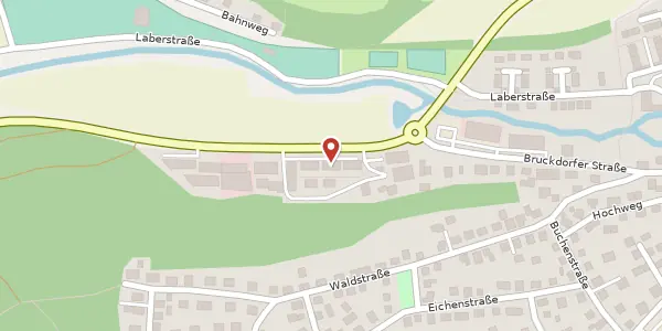 Karte der Umgebung von Bruckdorfer Str. 24b, 93161 Sinzing