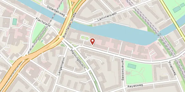 Karte der Umgebung von Alter Teichweg 11-13, 22081 Hamburg