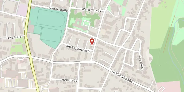 Karte der Umgebung von Hausmannsfeld 3b, 46047 Oberhausen
