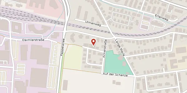 Karte der Umgebung von Wiesenstr. 3, 61352 Bad Homburg