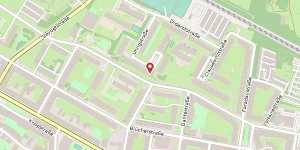 Karte der Umgebung von Yorkstraße 40, 04159 Leipzig