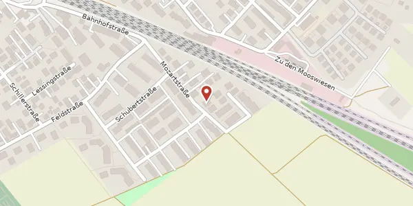 Karte der Umgebung von Mozartstr. 15, 82140 Olching