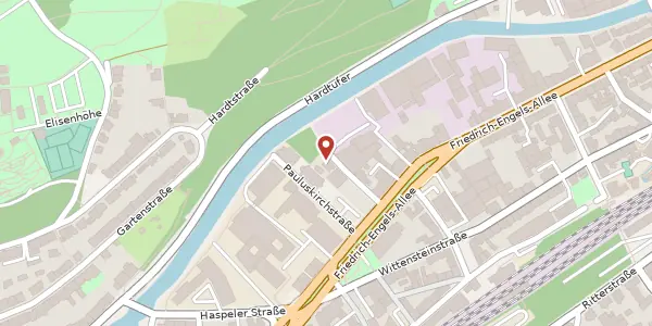 Karte der Umgebung von Friedrich-Engels-Allee 107, 42285 Wuppertal